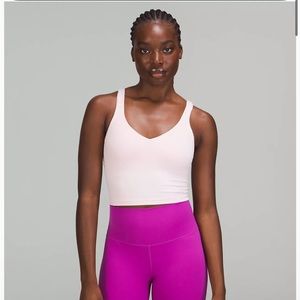 Light pink align tank